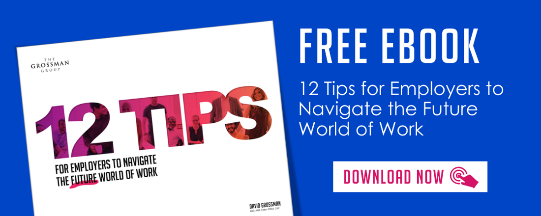 Click to download the 12 Tips for Employers to Navigate the Future of Work ebook